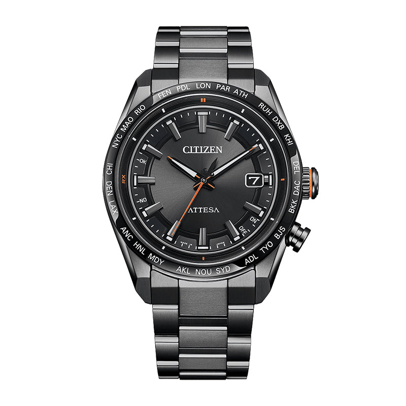 Citizen attesa CB0286-61E Photovoltaic eco-drive H145 super titanium 1