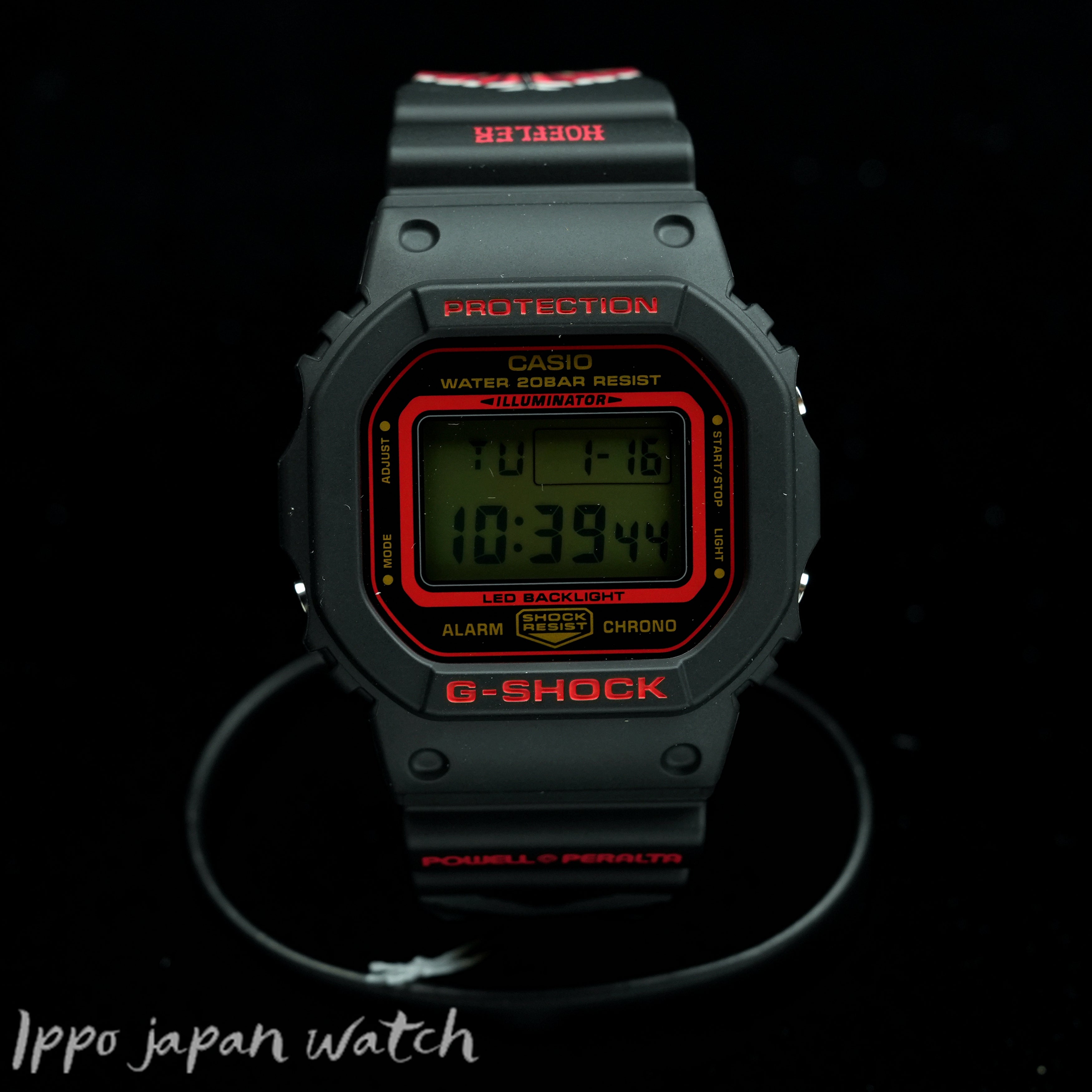 CASIO gshock DW-5600KH-1JR DW-5600KH-1 Kelvin Hoefler x Powell Peralta