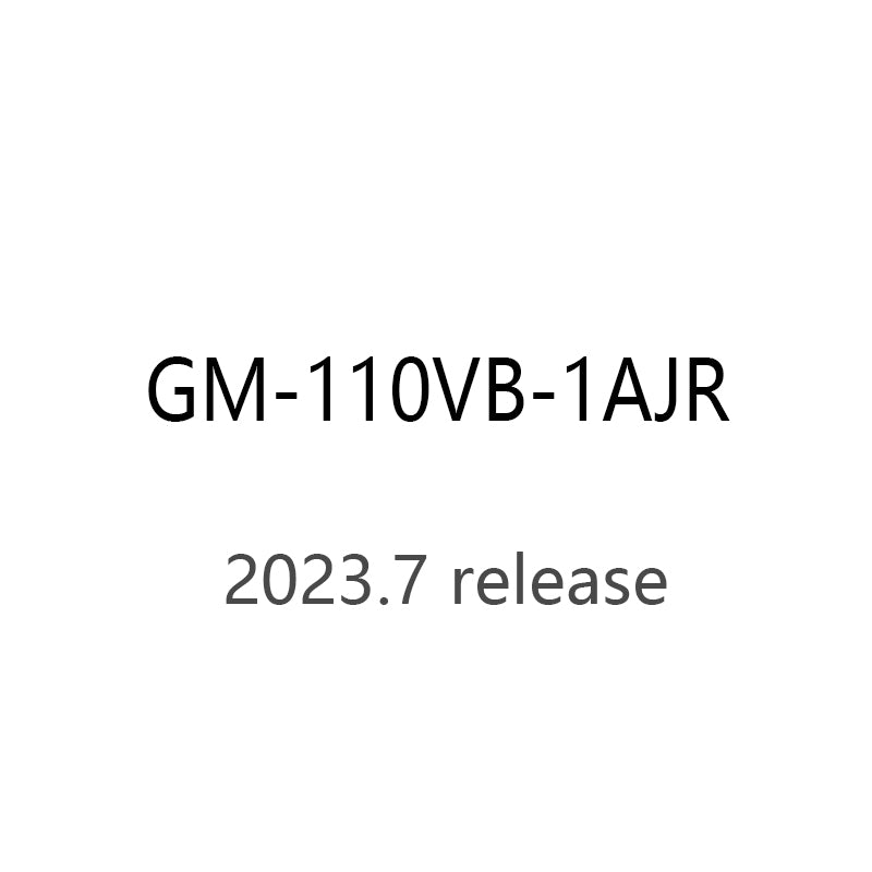 CASIO gshock GM-110VB-1AJR GM-110VB-1A world time 20 ATM watch 2023.07