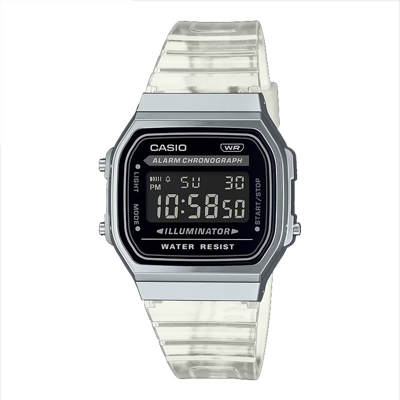 CASIO A168XES-1BJF A168XES-1B long life skeleton IPPO – battery 2 watch JAPAN color WATCH
