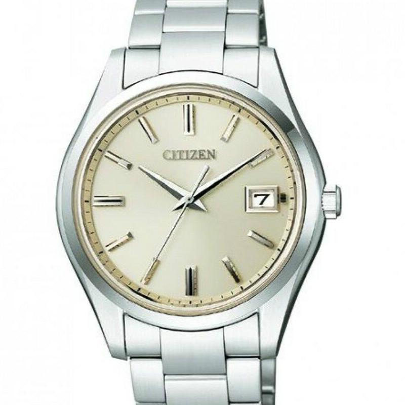 THE CITIZEN AQ4000-51A Eco Drive Active 3-needle Day Date Solar Power