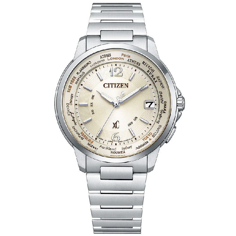 CITIZEN XC CB1020-54B Photovoltaic eco-drive stainless watch