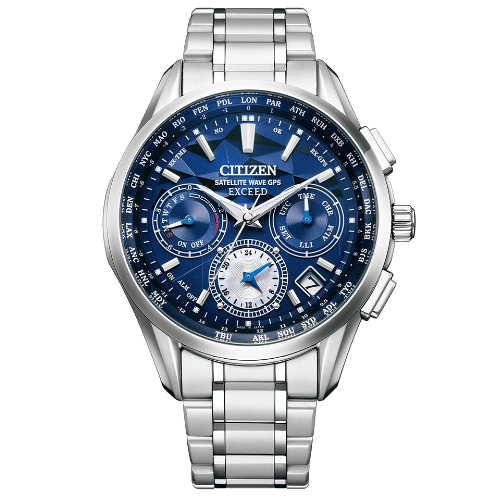 CITIZEN Exceed CC4030-58L Eco-Drive GPS Super titanium watch