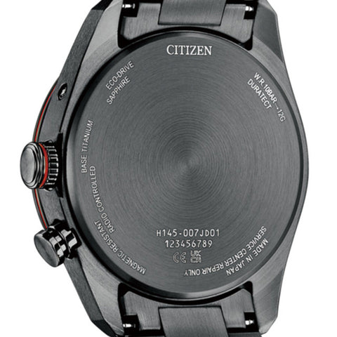 Citizen attesa CB0286-61E Photovoltaic eco-drive H145 super titanium 10ATM Duratect DLC watch 2024.02release