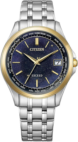 Citizen Exceed  CB1087-61L titanium solar radio Limited edition Couple watches men