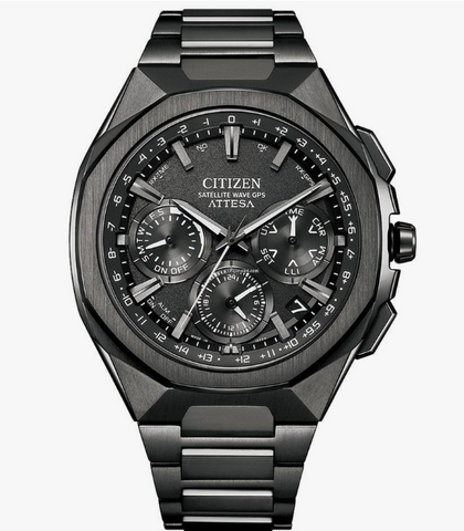 Citizen Attesa CC4105-69E GPS satellite radio clock Watch