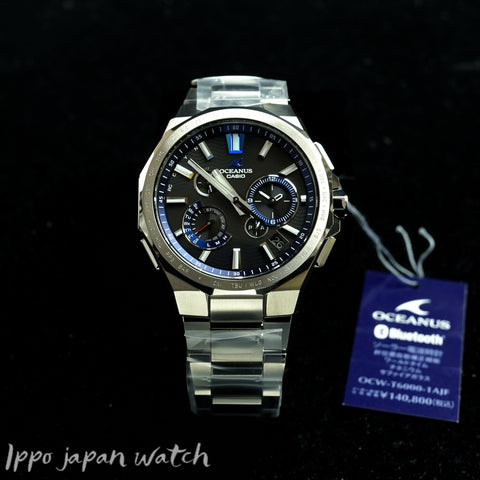 CASIO oceanus OCW-T6000-1AJF OCW-T6000-1A solar powered 10ATM watch 2023.10 Release