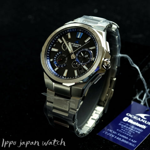 CASIO oceanus OCW-T6000-1AJF OCW-T6000-1A solar powered 10ATM watch 2023.10 Release