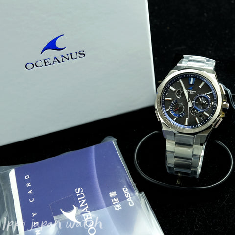 CASIO oceanus OCW-T6000-1AJF OCW-T6000-1A solar powered 10ATM watch 2023.10 Release