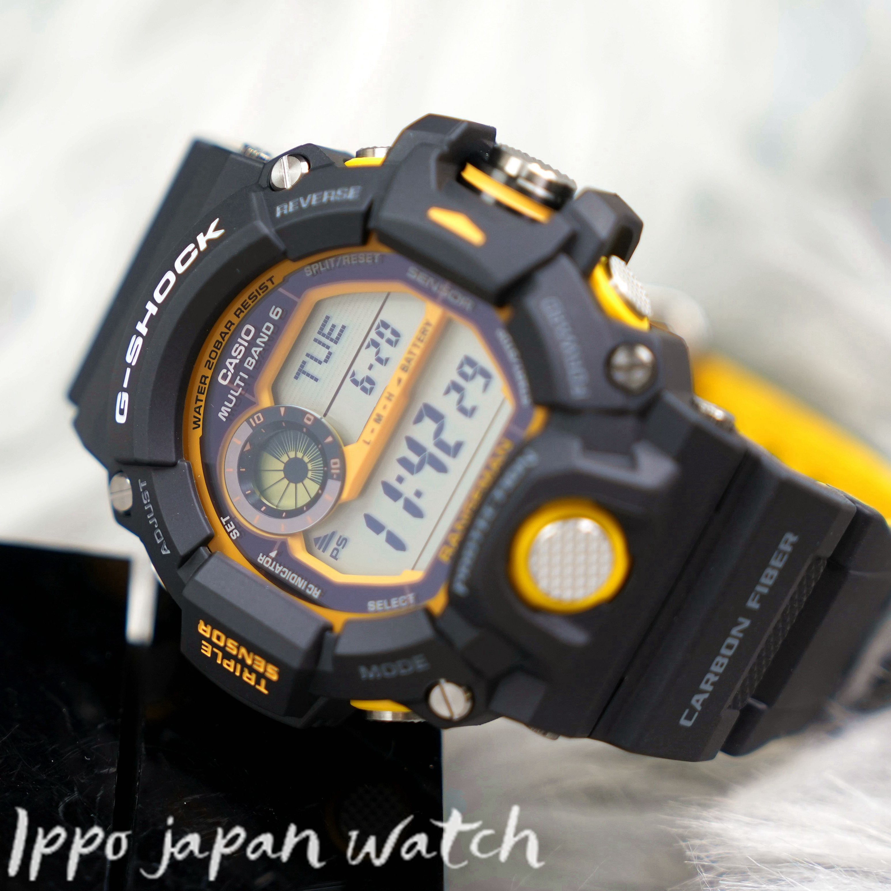 Casio G-SHOCK GW-9400YJ-1JF Master of G RANGEMAN LIMITED Digital Solar  Watch Men