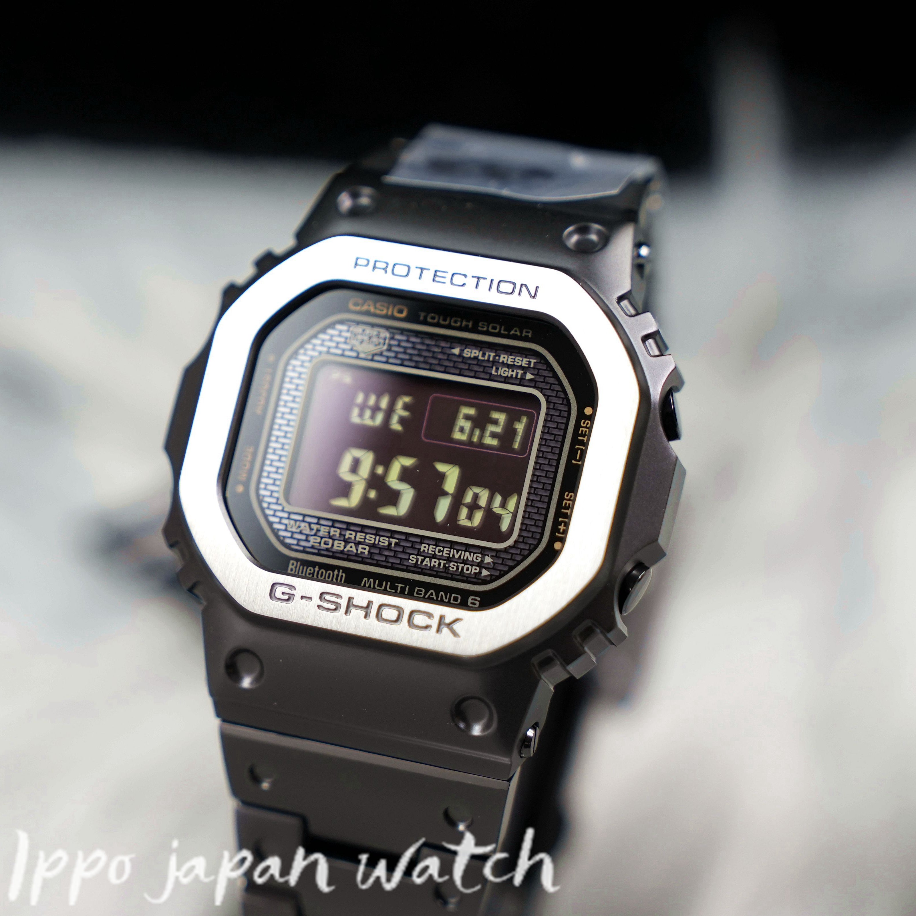 CASIO G-SHOCK GMW-B5000MB-1JF GMW-B5000MB-1 Solar 20 bar watch