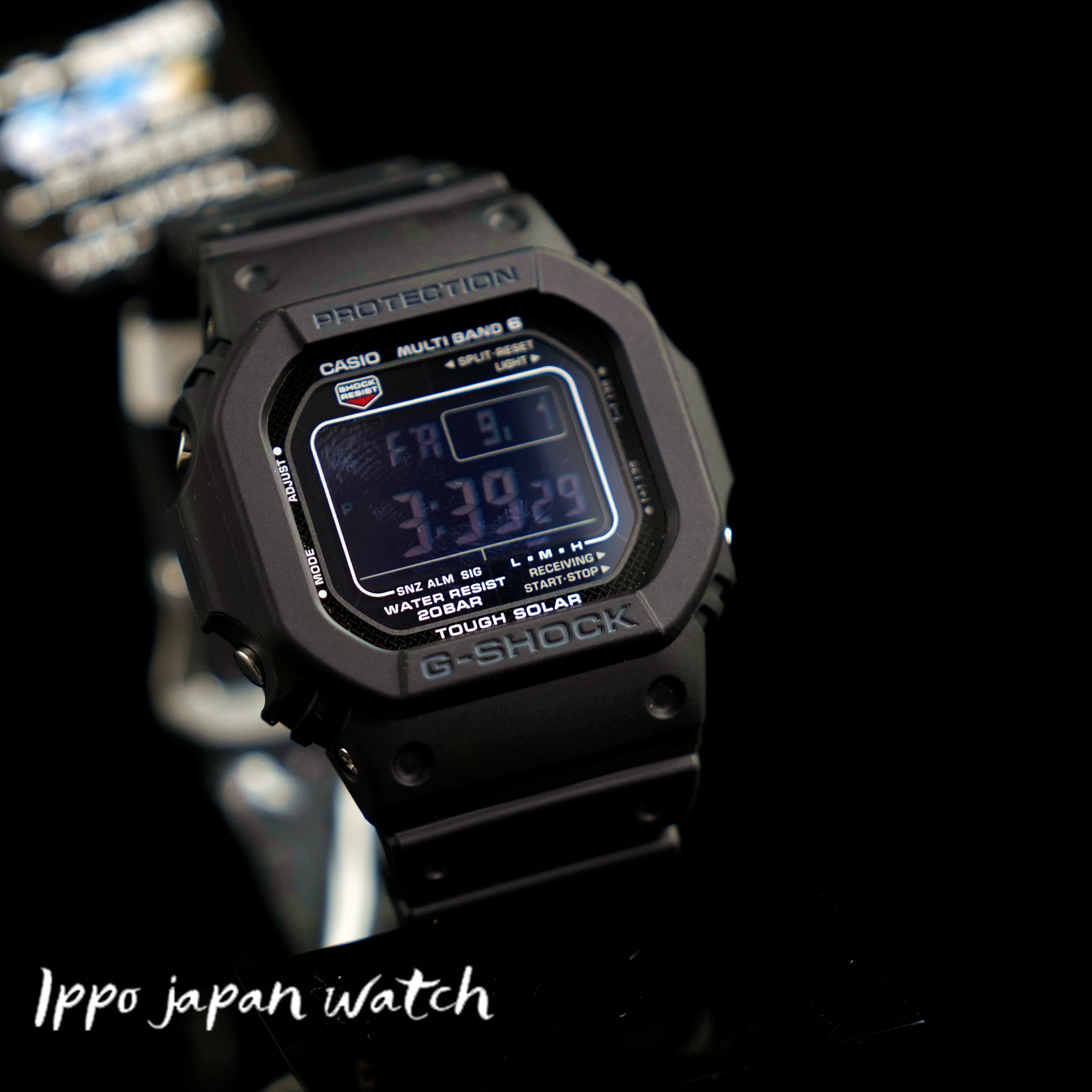 CASIO G-SHOCK GW-M5610U-1BJF GW-M5610U-1 Solar 20 bar watch