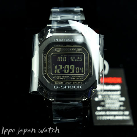 CASIO G-SHOCK GMW-B5000GD-1JF G-SHOCK Connected Radio Solar Black Watch