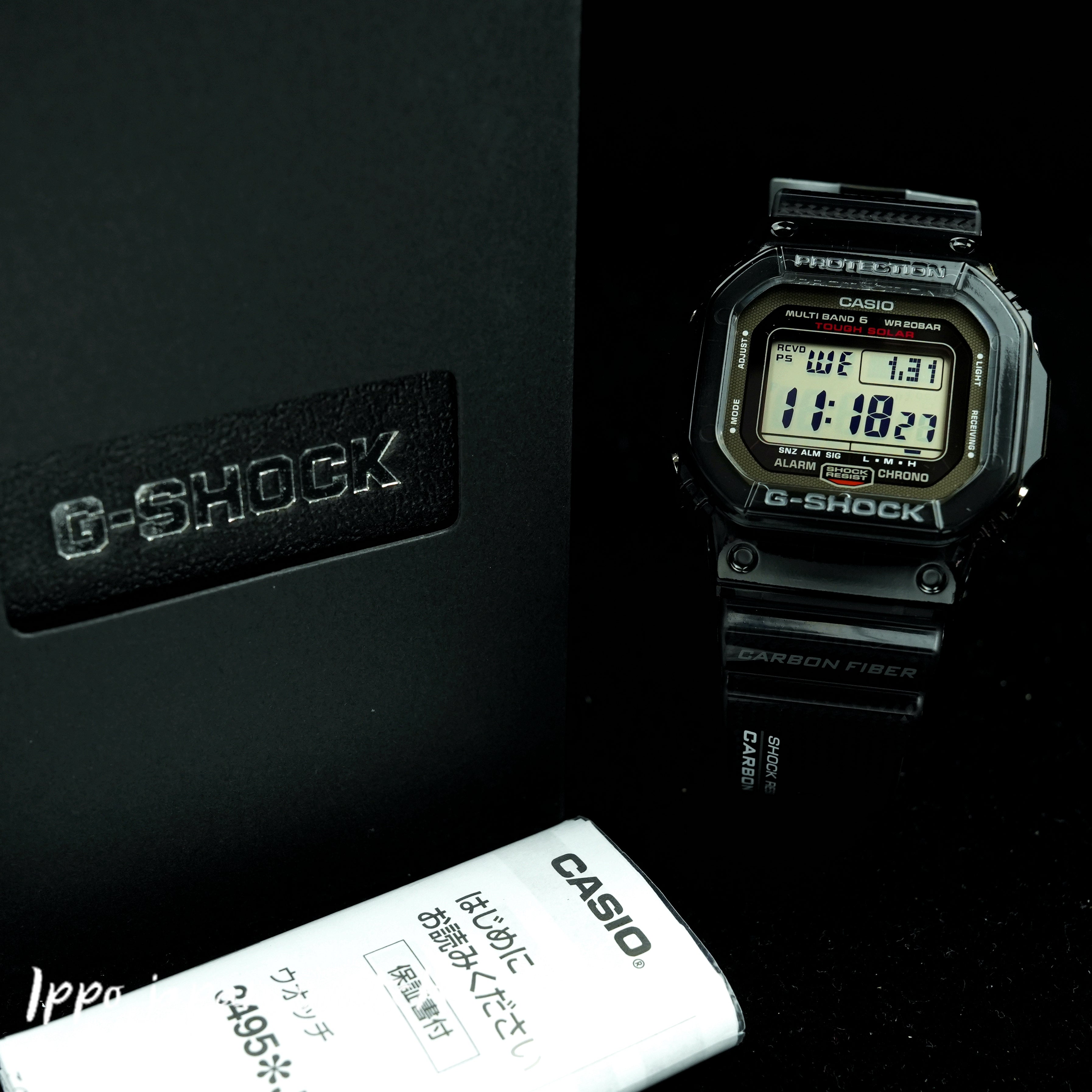 CASIO G-SHOCK GW-S5600U-1JF GW-S5600U-1 Solar 20 bar watch
