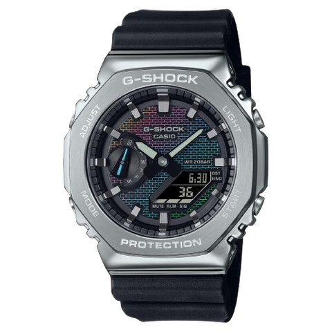 G-SHOCK Rainbow Brick Wall Metal Covered GM-2100RW-1AJF 2024.8release