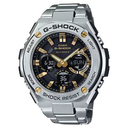 Casio G-Shock GST-W110D-1A9JF G-Steel Solar radio sport men's watch