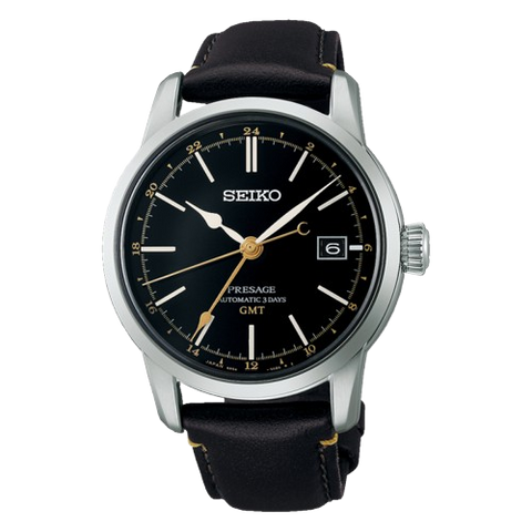 Seiko mechanical men's leather strap watch SARH001/SPB447 2024.10release