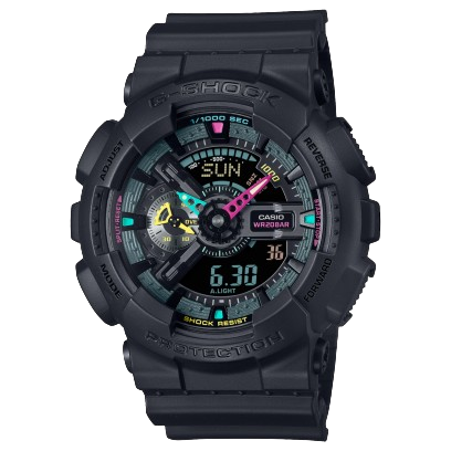 Casio G-SHOCK GA-110MF-1AJF GA-110MF-1A  Multi Fluorescent color 2024.04 release Watch