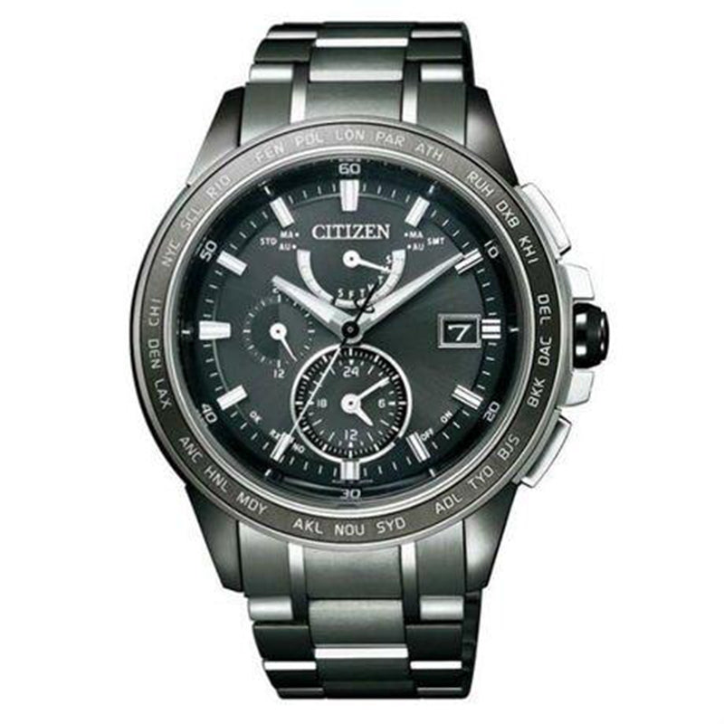 CITIZEN ATTESA AT9025-55E Eco-drive Solar Atomic Radio Perfex Multi 3000 Watch - IPPO JAPAN WATCH 