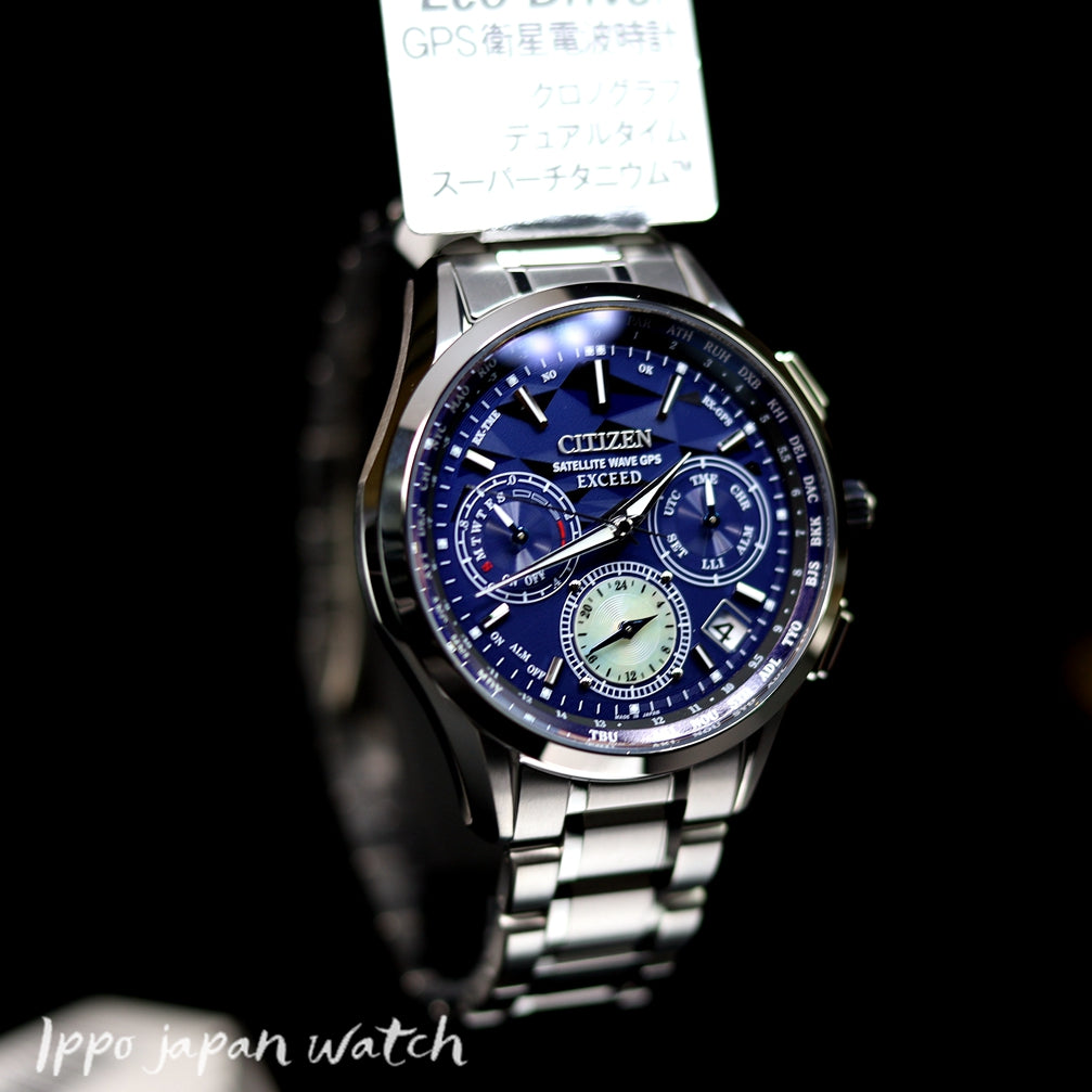 CITIZEN Exceed CC4030-58L Eco-Drive GPS Super titanium watch