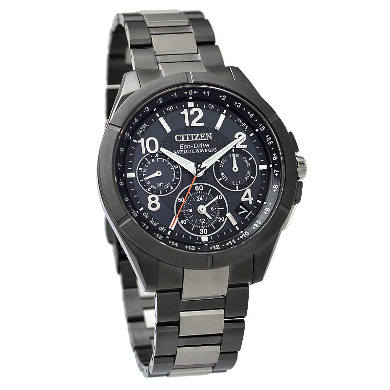 CITIZEN ATTESA Eco-Drive Satelite Wave Super Titanium Watch CC9075-52E