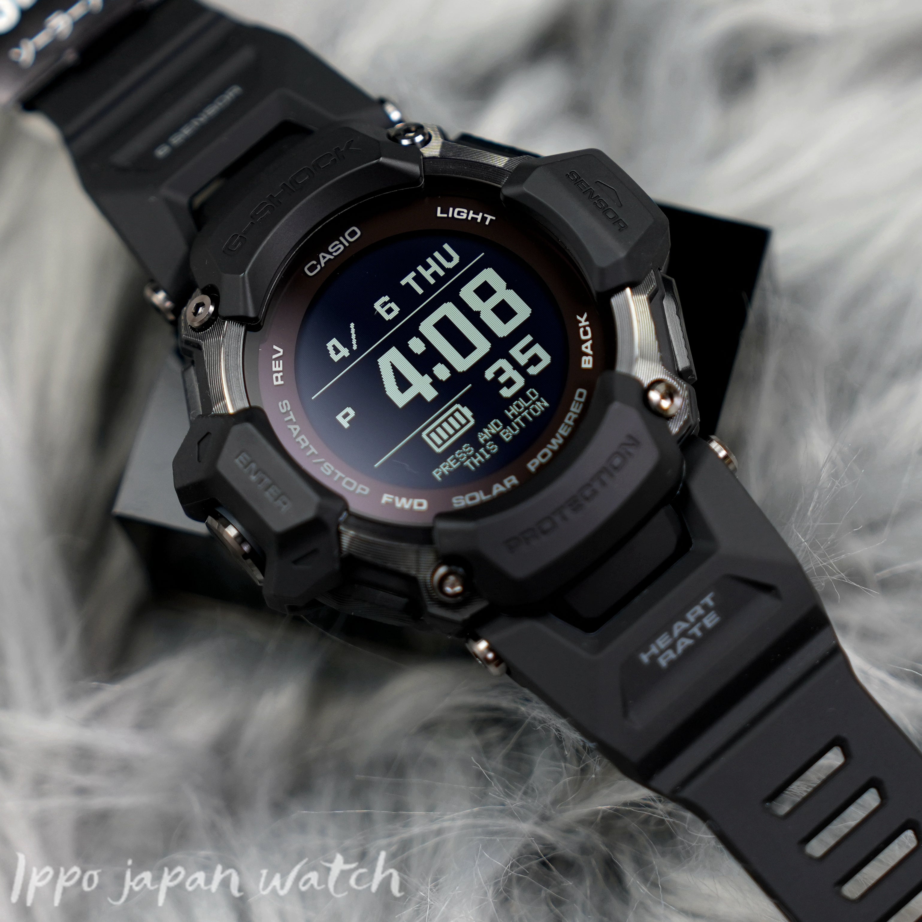 CASIO gshock 2023.03rele GBD-H2000-1BJR 20ATM IPPO solar watch JAPAN WATCH – GBD-H2000-1B