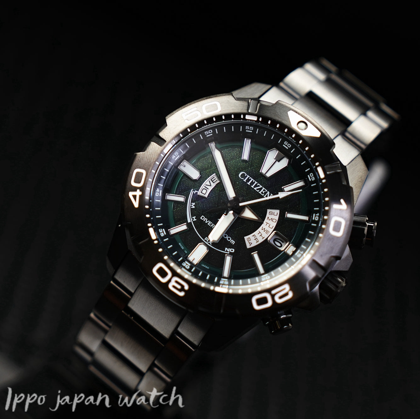 CITIZEN promaster AS7146-58W photovoltaic eco-drive super titanium watch 2022.9.8 released - IPPO JAPAN WATCH 