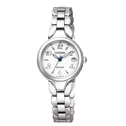 CITIZEN EXCEED eco-drive radio clock ES8040-54A ladies watch from JAPAN